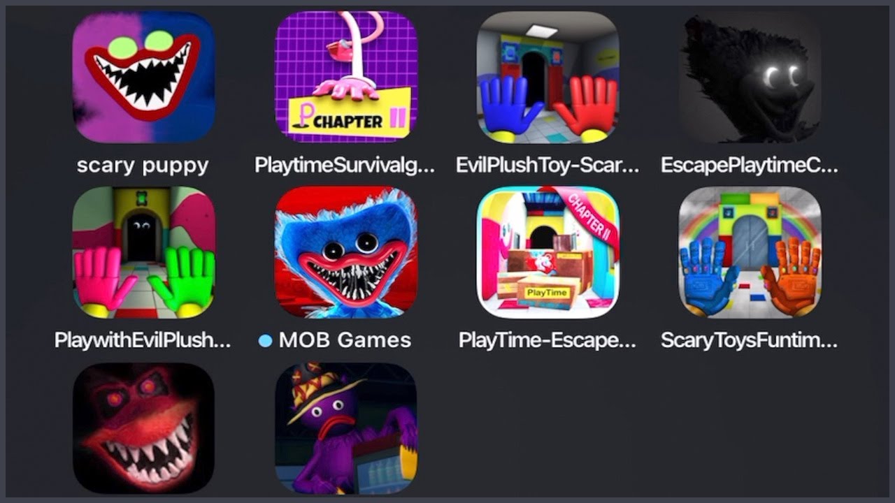 Poppy Playtime Chapter 1 - Playtime Survival - Evil Plush Toy Horror - Night Scary Time (iOS Games)