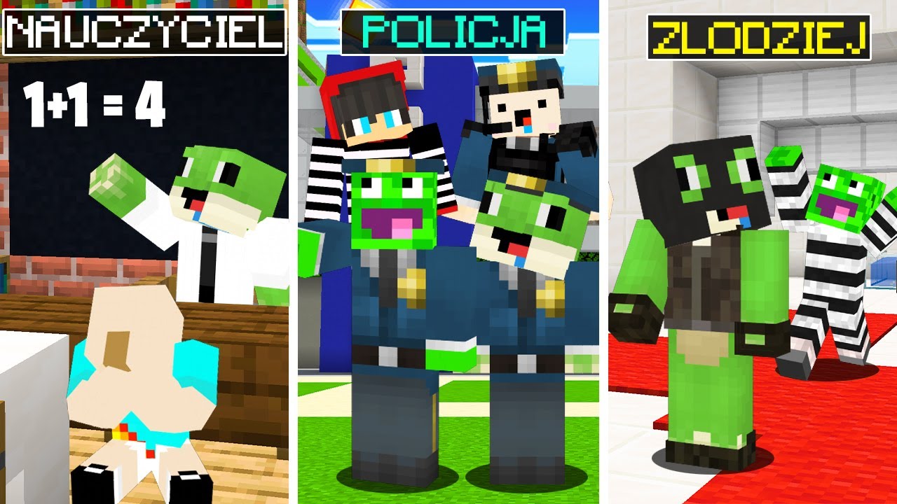 CO 5 MINUT MAMY INNĄ PRACE w Minecraft! (z Palion, Leon, Bolo)