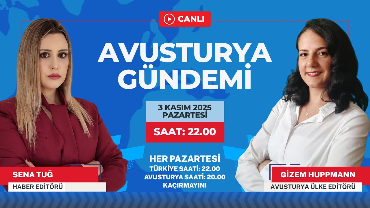 ENFLASYON AVUSTURYA'YI VURDU | 3 Kasım 2025 | #AvusturyaG&uuml;ndemi