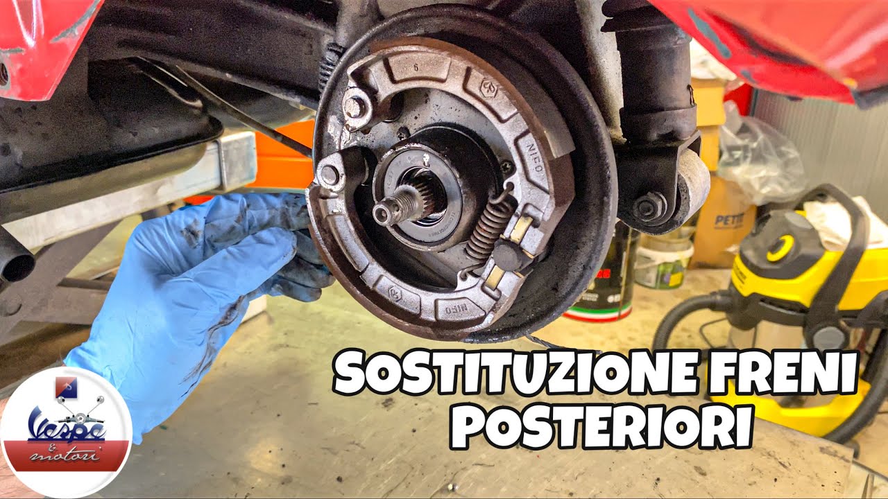 SOSTITUZIONE FRENI POSTERIORI