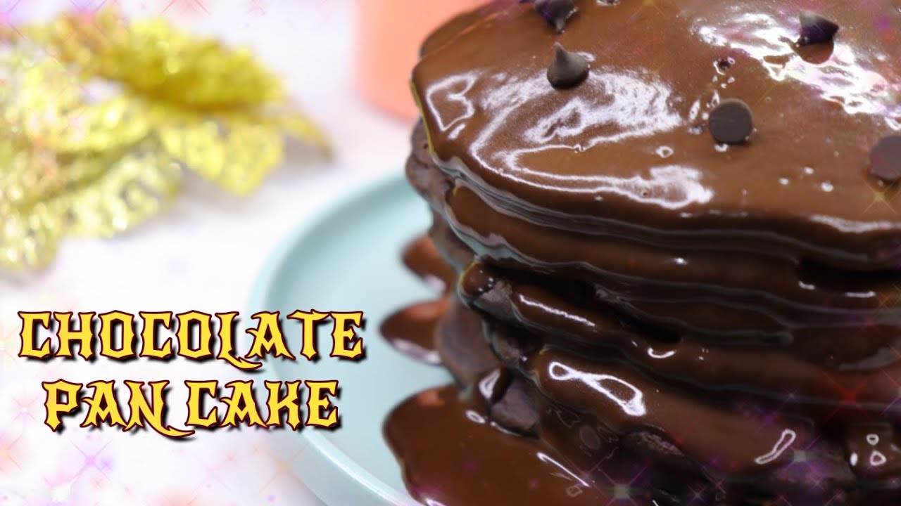Chocolate Pan Cake | How To Make Chocolate Pan Cake | Pan Cake Recipe