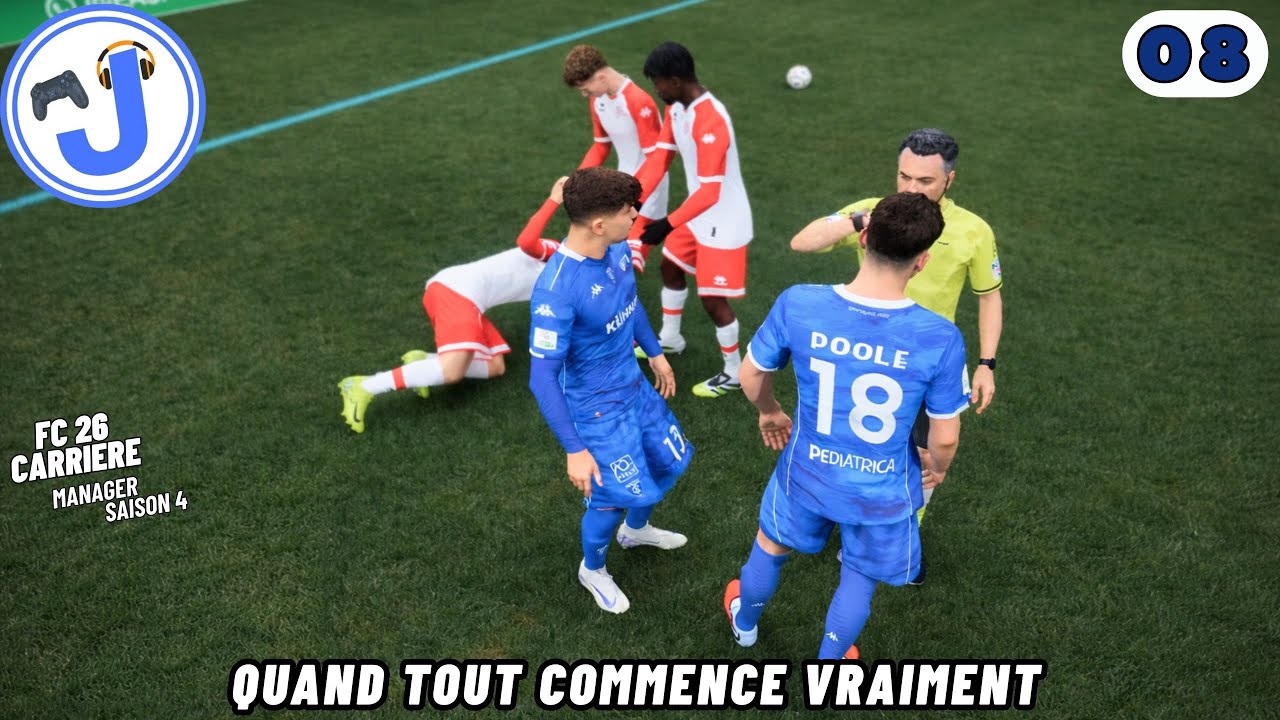CARRIÈRE MANAGER FC 26 S4 #08 : Quand tout commence vraiment