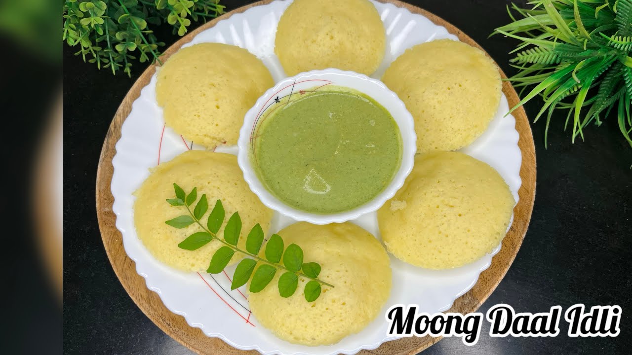 The Ultimate High-Protein Breakfast: Soft & Fluffy Moong Daal Idli | Tastyhomekitchen 
