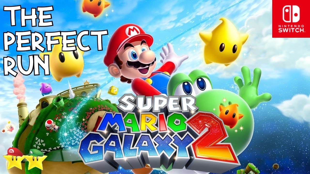 ⭐️Super Mario Galaxy 2⭐️ 100% (Nintendo Switch) - The Perfect Run - Gameplay