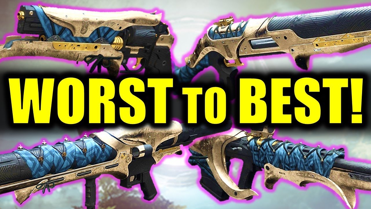 Destiny 2: WORST to BEST Dreaming City Weapons! | Season of the Chosen