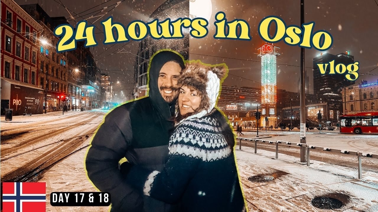 A Chill New Year’s Eve in Oslo 🇳🇴❄️ Exploring, Snowfall & Leaving for Armenia |Europe Vlog Day 17-18