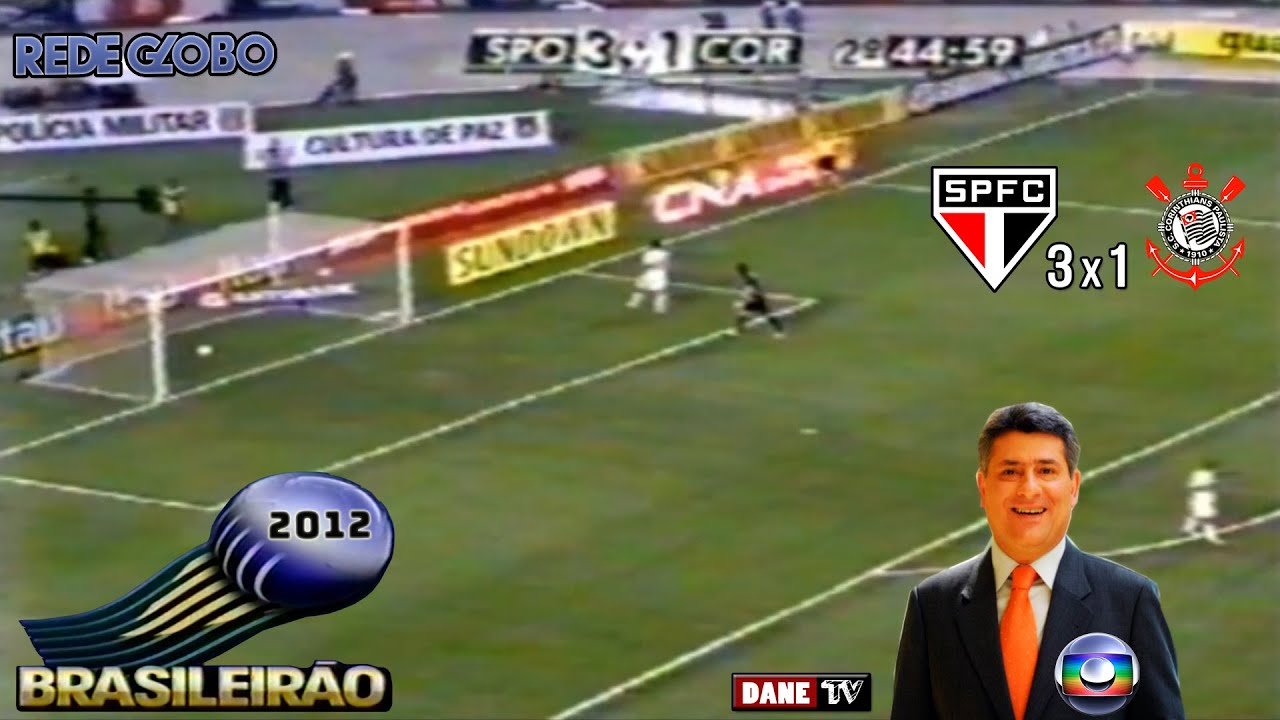 Brasileirão 2012 - São Paulo 3x1 Corinthians