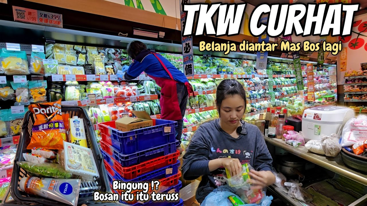 TKW CURHAT‼️ BELANJA LAGI DIANTAR MAS BOS BINGUNG SEMUA MAHAL, TIDAK ENAK AMBILNYA