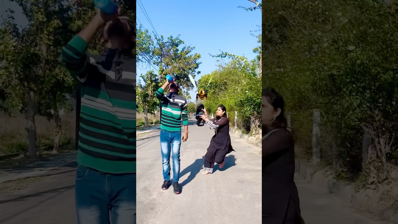 Rinki ab mere madhu Makhi 🐝 ko kidnap nahi karegi #funny #comedy #viralvideo #shortsfeed #cutebaby
