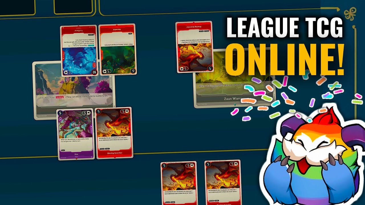 *HOW TO PLAY ONLINE* The League of Legends Trading Card Game!