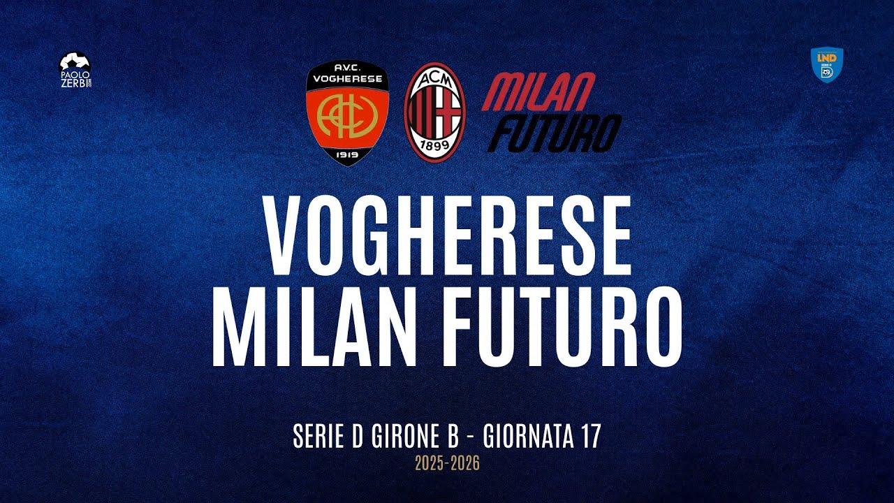 [HIGHLIGHTS] Serie D Girone B 25/26 | Giornata 17 | Vogherese - Milan Futuro