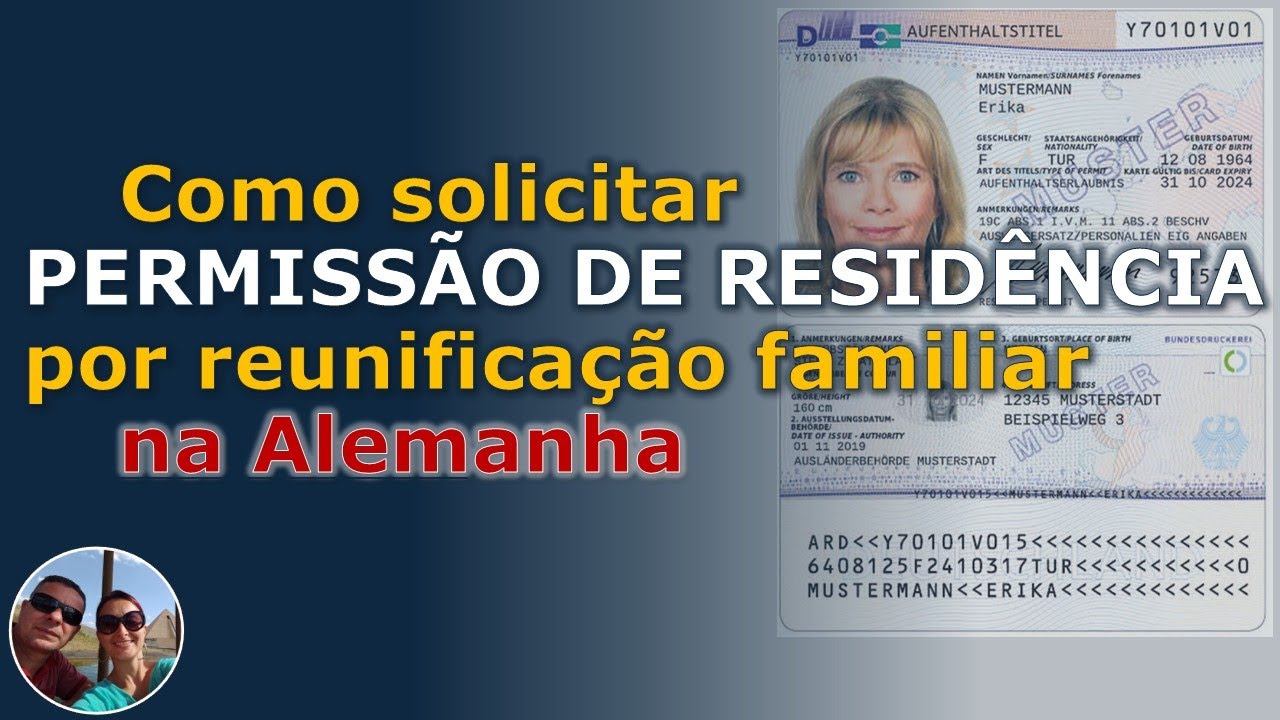 Permissão de Residência por Reunificação familiar. Alemanha