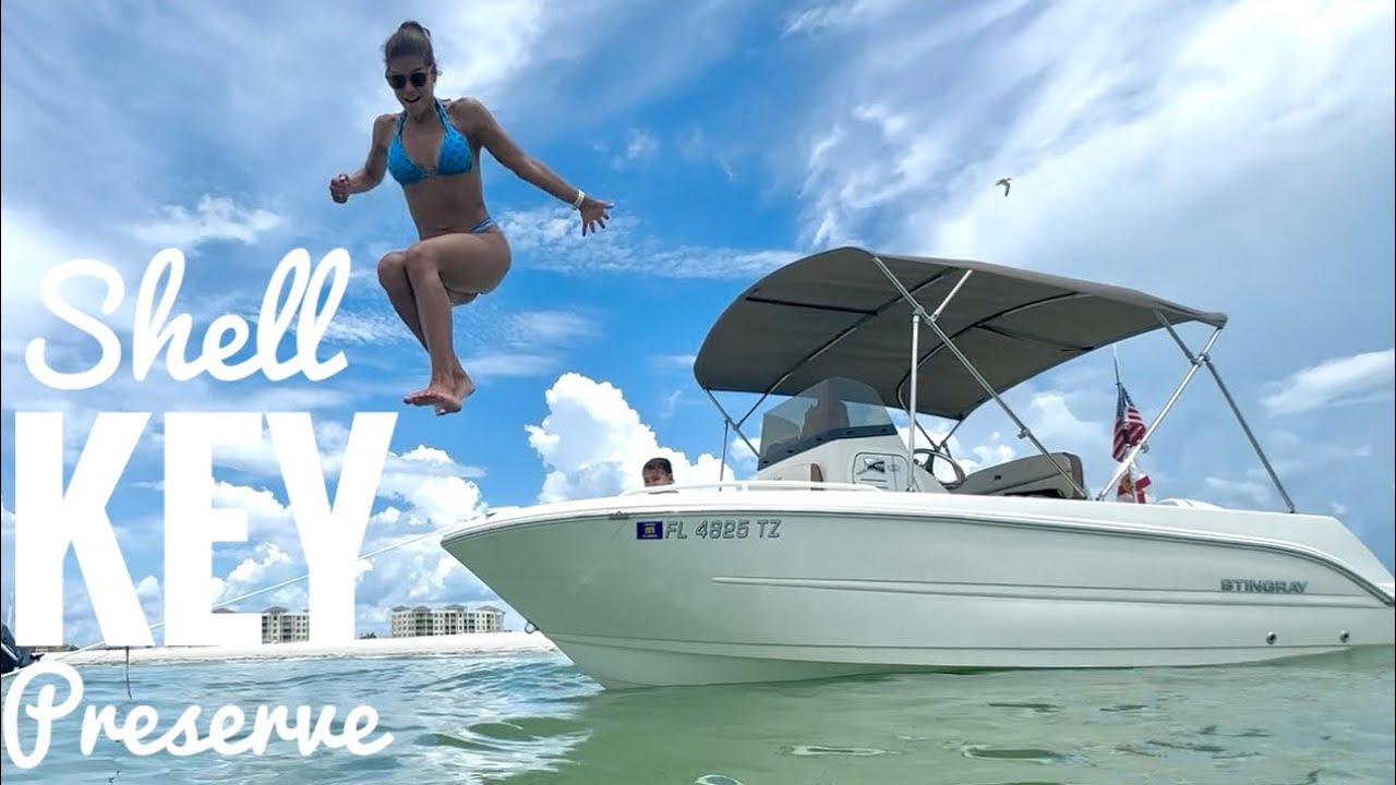 Boat Day at Shell Key Preserve - Stingray 173CC
