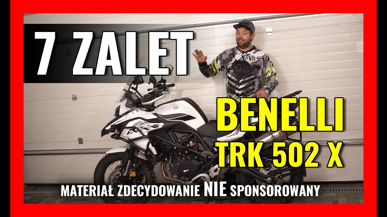 😍😁 7 ZALET Benelli TRK 502 X