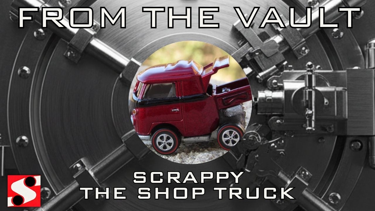 From the Vault - Scrappy the Shop Truck - Kool Kombi Custom #customdiecast #hotwheels