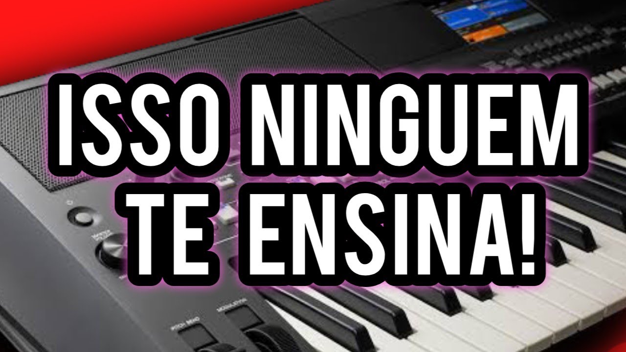 COMO USAR Áudio + Ritmo no Teclado Yamaha com VS || AUDIO LINK ||