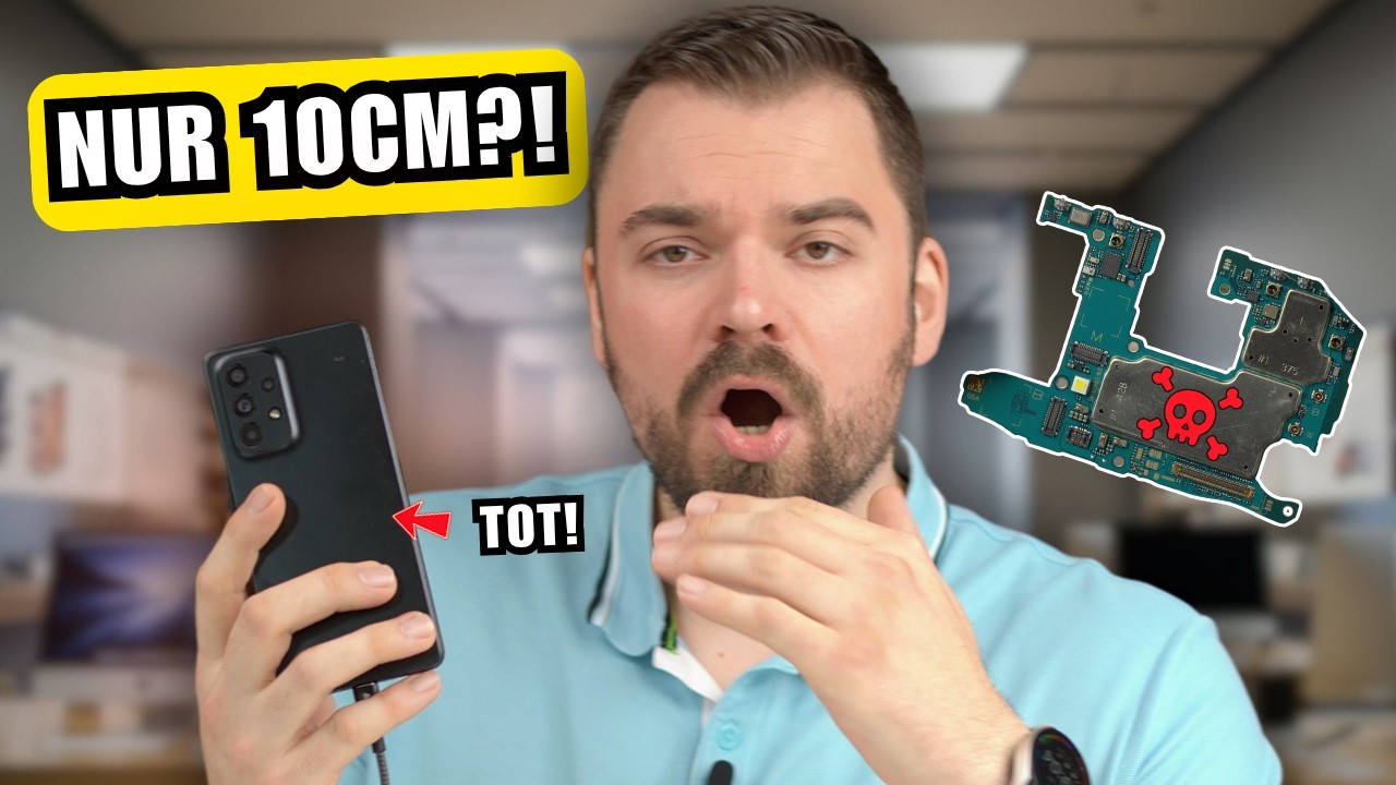 Nur 10cm Sturz – und TOT! 😱 Samsung Galaxy A53 komplett ausgefallen…