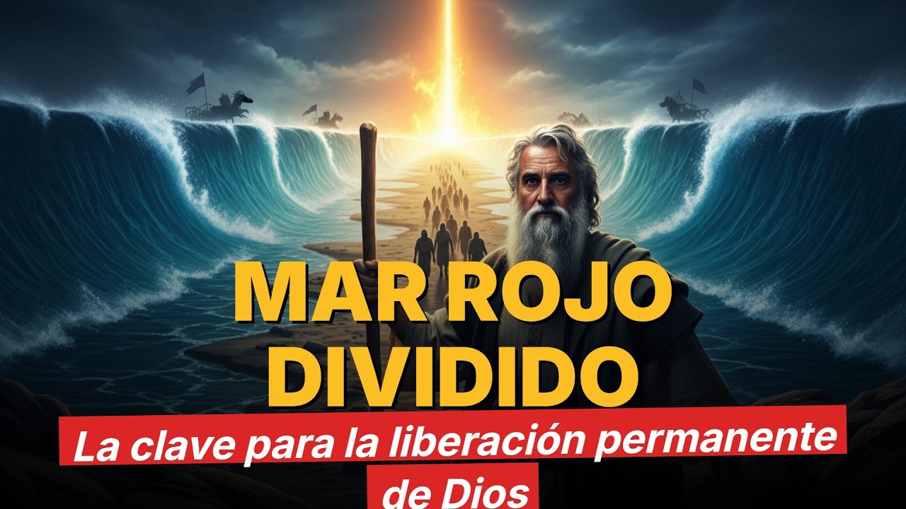 Mar Rojo Dividido #CruceDelMarRojo #Exodo #Moisés #Biblia #Fe #Libertad #Jehová