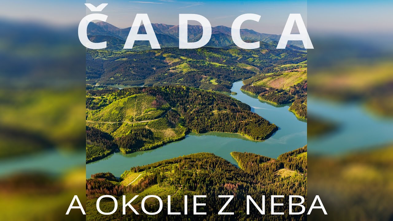 Čadca a okolie z neba