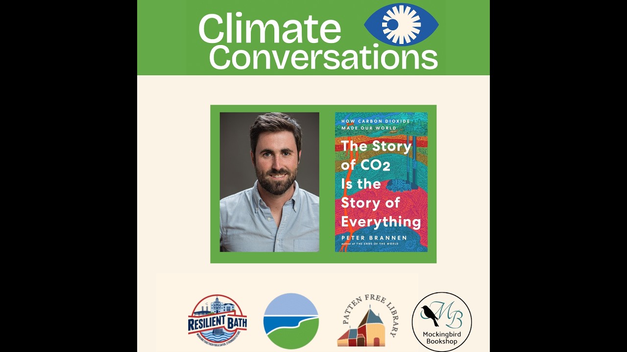 Bath Climate Conversations: Peter Brannen and The Story of CO2 is the Story of Everything