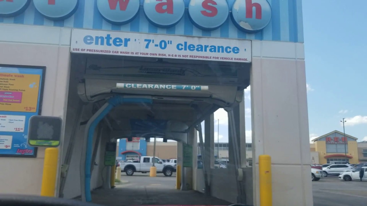 PDQ LASERWASH G5 AT H.E.B IN HARKER HIGHTS