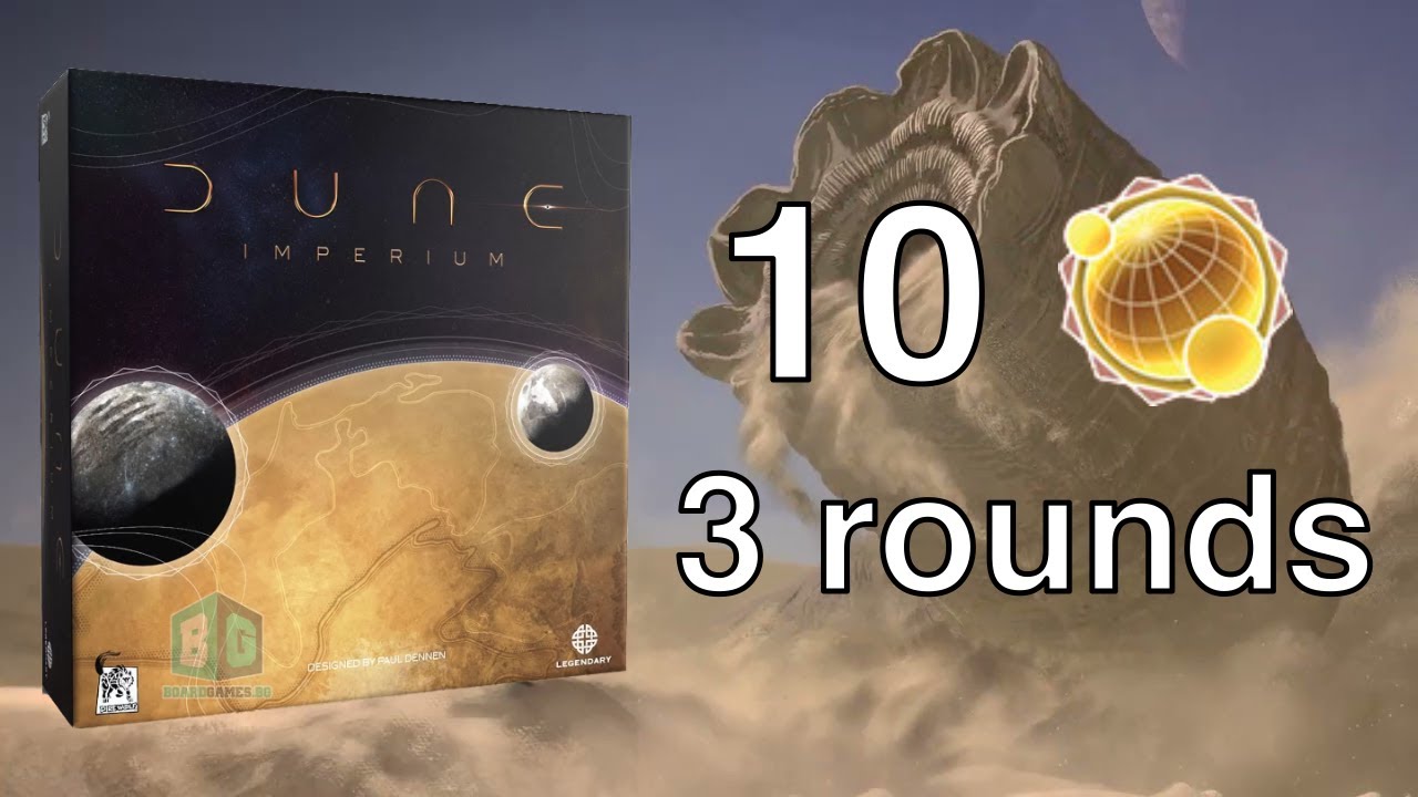 How Fast Can You Win a Game of Dune: Imperium?