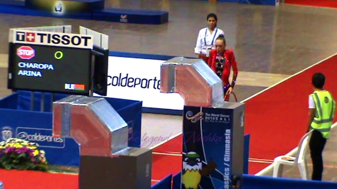 Arina CHAROPA (BLR) hoop - 2013 World Games Cali Qualifs