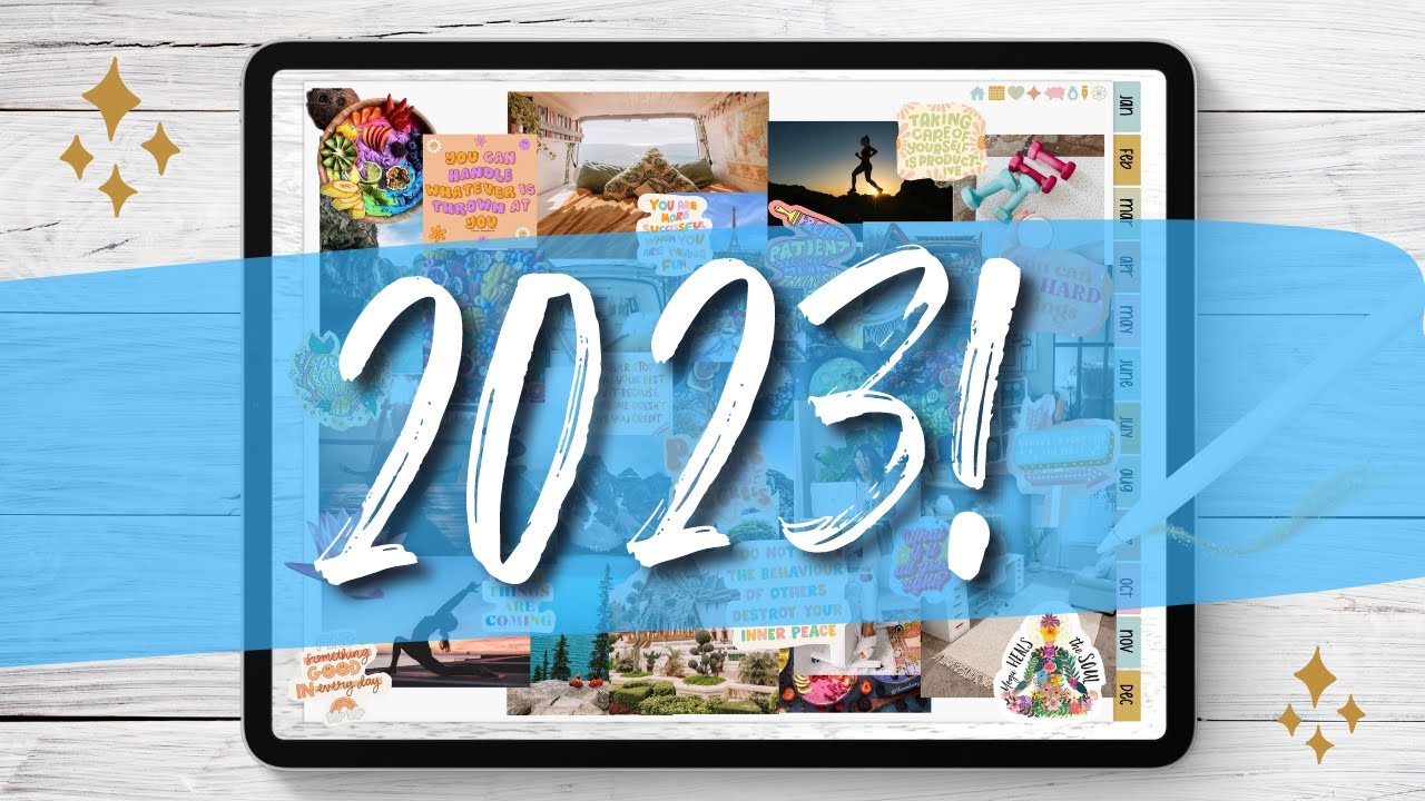 2023 Planner Setup! | Vision Board and Goal Planning | Goodnotes 5 + iPad Pro