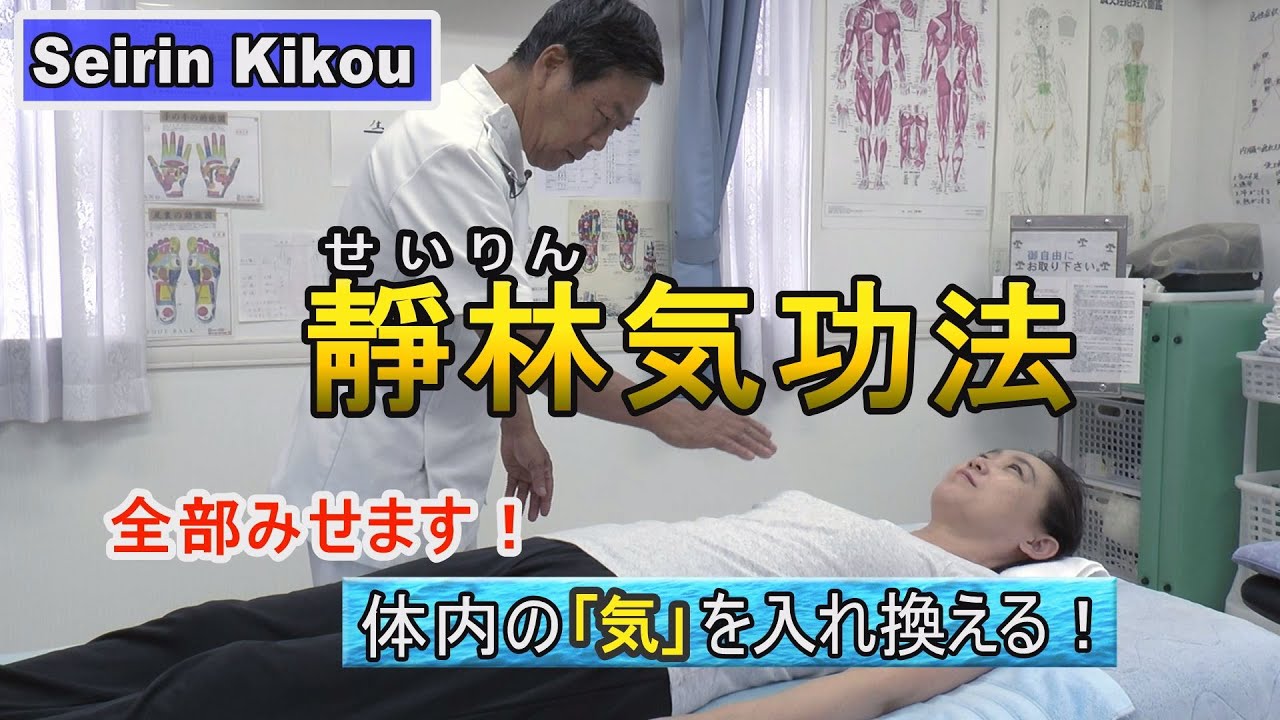 「Seirin Kikou」「靜林気功」、気を入れ換える気功術！　内部（内臓）の痛みを取除く気功術,「靜林気功」全部みせます。