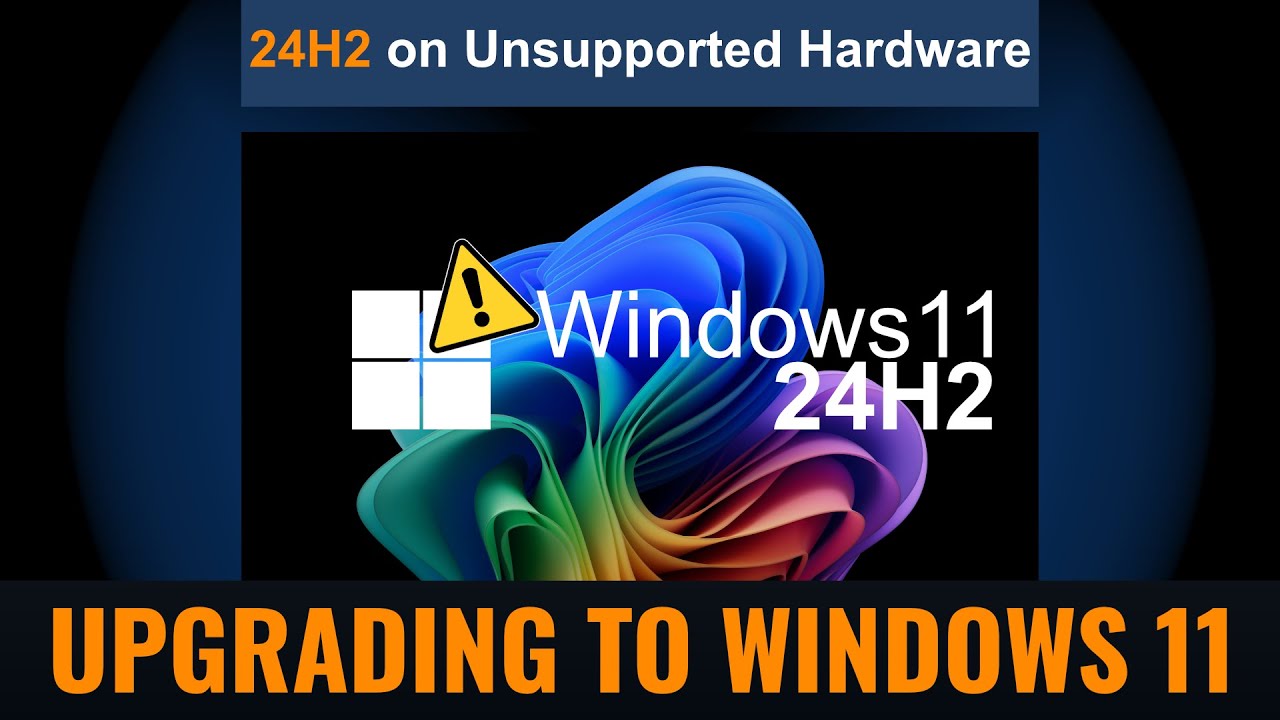 Upgrade WINDOWS 11 24H2 on ANY Hardware with THIS Simple Trick