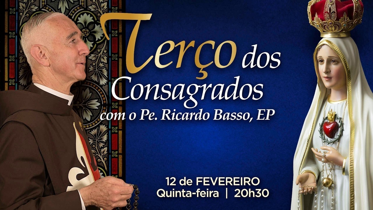 Terço dos Consagrados | Pe. Ricardo Basso #211. Mistérios gozosos