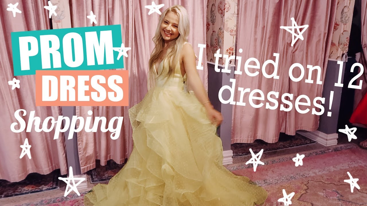 Prom dress shopping in NYC!!