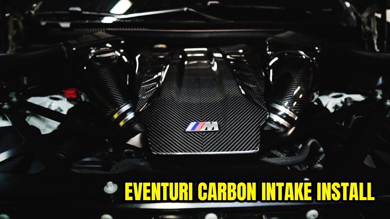 INSTALLING EVENTURI INTAKES ON A F96 X6M! WORTH THE PRICE TAG?!