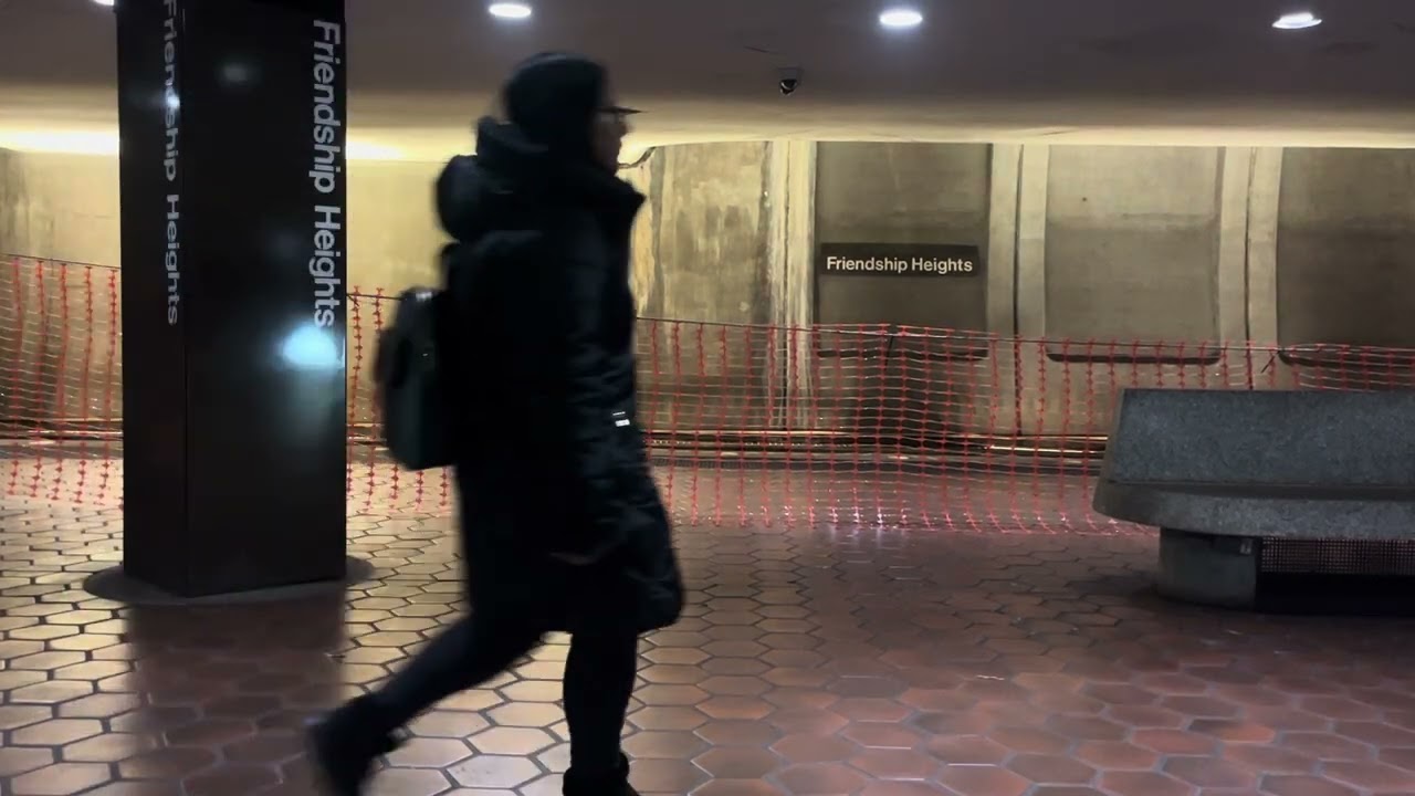 Wmata Metrorail Red Line ride, 7000 Series, #7148, Grosvenor-Strathmore to Metro Center