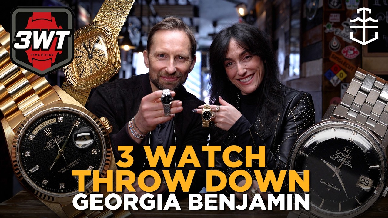 Georgia Benjamin's 3-Watch Throw Down: Vintage Omega, Rolex Day-Date & Family Heirloom