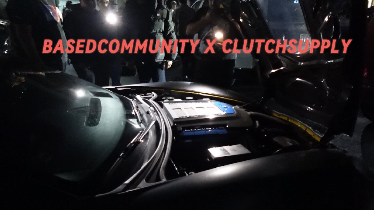 BASED COMMUNITY X CLUTCHSUPPLY CAR MEET || SO MANY PEOPLE