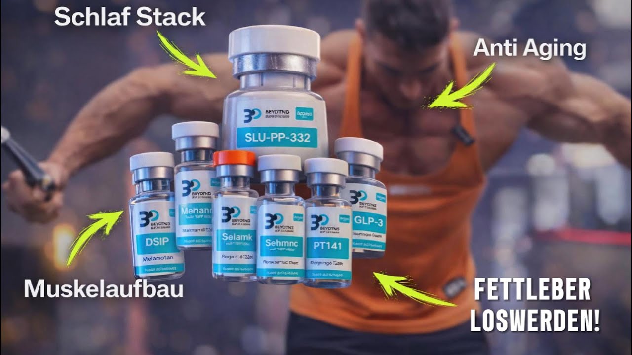 Top 8 Peptid Stacks - Beste Dosierungen und Kombinationen von Fettverlust bis Anti Aging