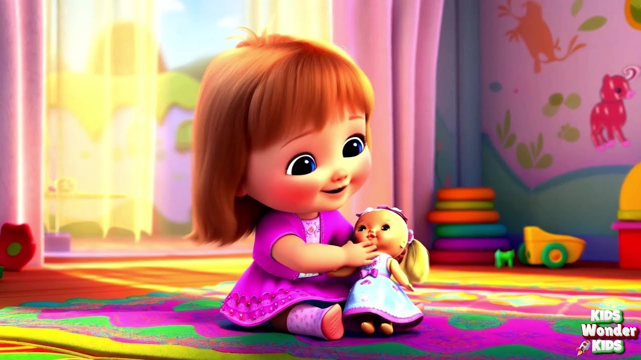 👧🎀 Lily & Her Lovely Doll! Kids Song - Doll Play, Tea Parties & Friendship Fun!