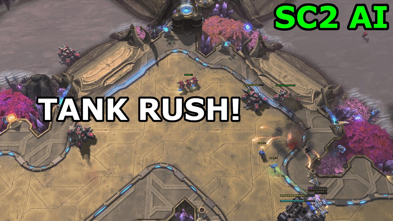 TANK BOT! - Mulebot vs WickedBot - Starcraft 2 AI
