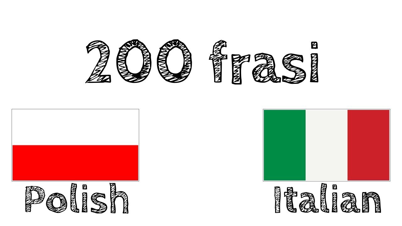 200 frasi - Polacco - Italiano