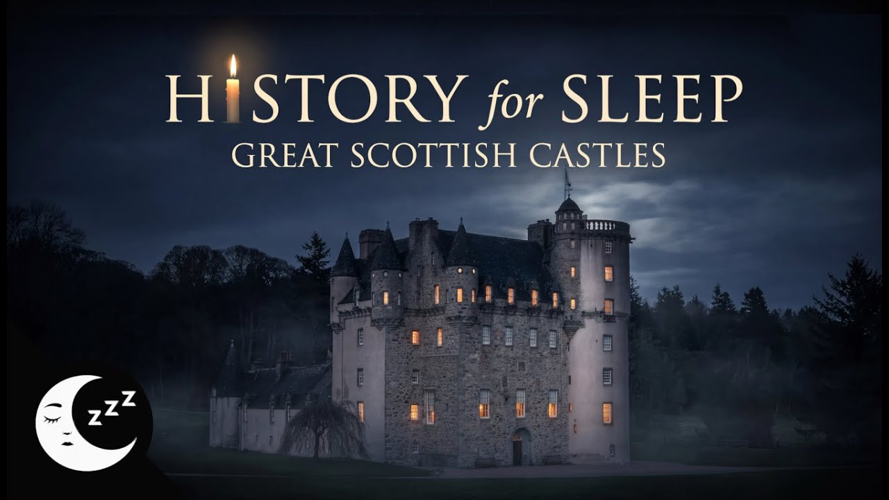 History for Sleep | Great Scottish Castles: Balmoral & Castle Fraser (1hr Story + 1hr Rain & Fire)