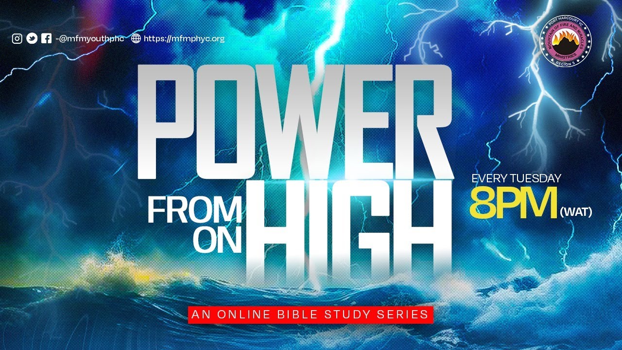 POWER FROM ON HIGH || TUESDAY BIBLE STUDY LIVE || 10TH FEBRUARY, 2026.
