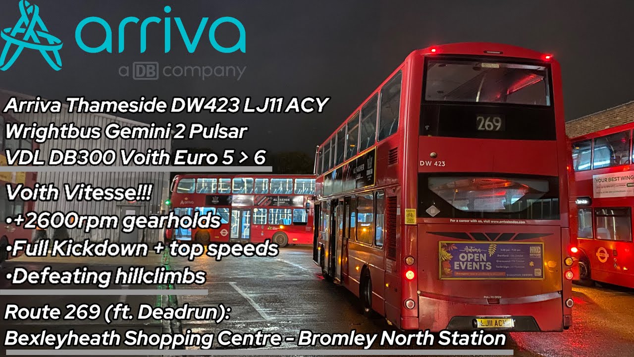 [F1 mode] Arriva DTs DW423s High revving and speedy hyperactivity on the 269 (ft. Deadrun)
