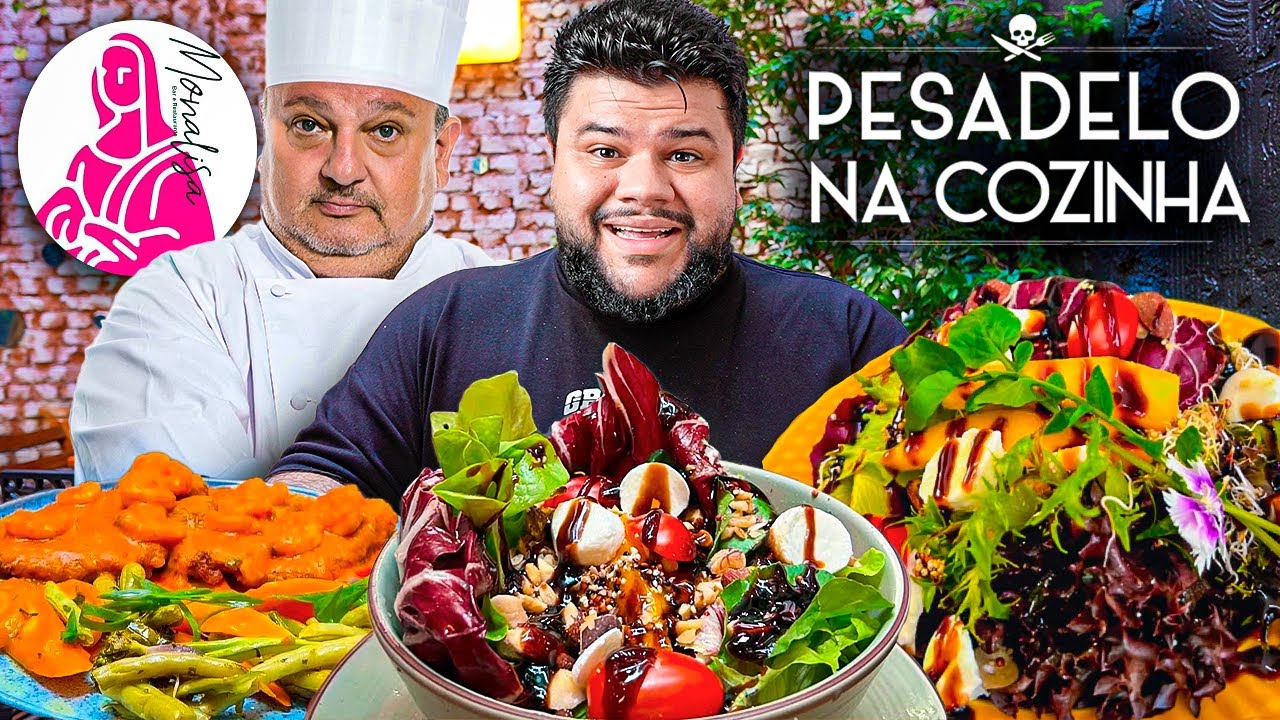 Fui no Restaurante MONALISA do PESADELO NA COZINHA!