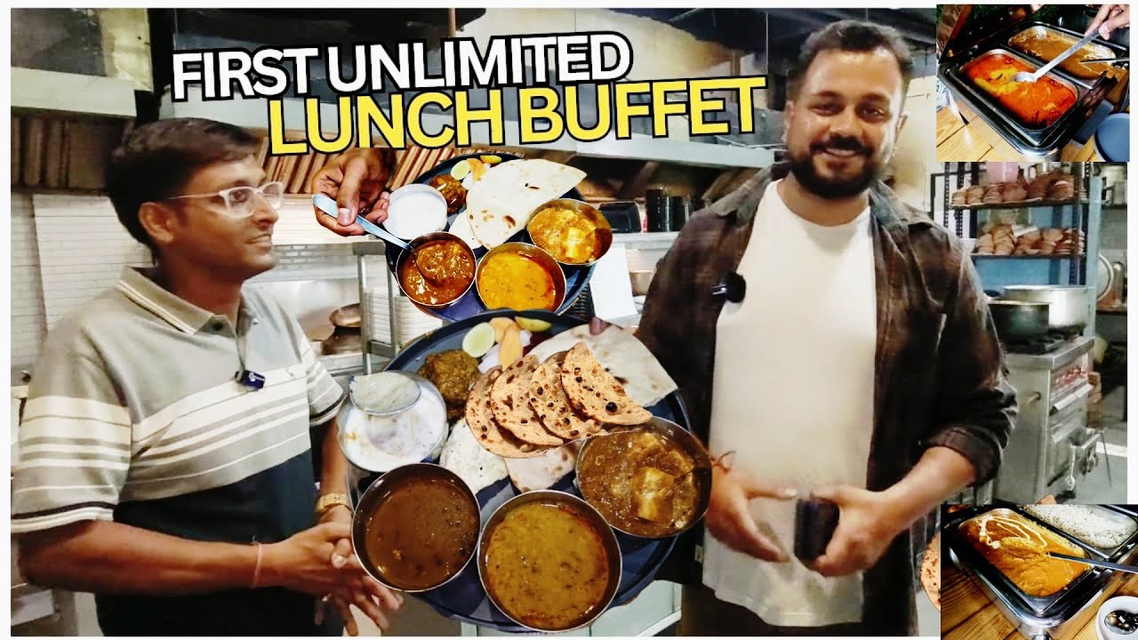 Rs.149/-Eat-All-You-Can UNLIMITED LUNCH BUFFET | Rich Gravy items | Best in lowest Price