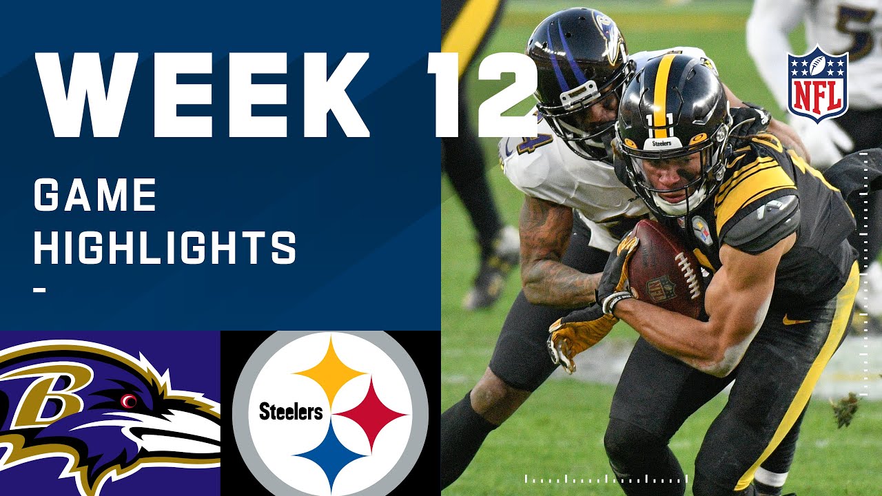 Ravens vs. Steelers Week 12 Highlights | NFL 2020