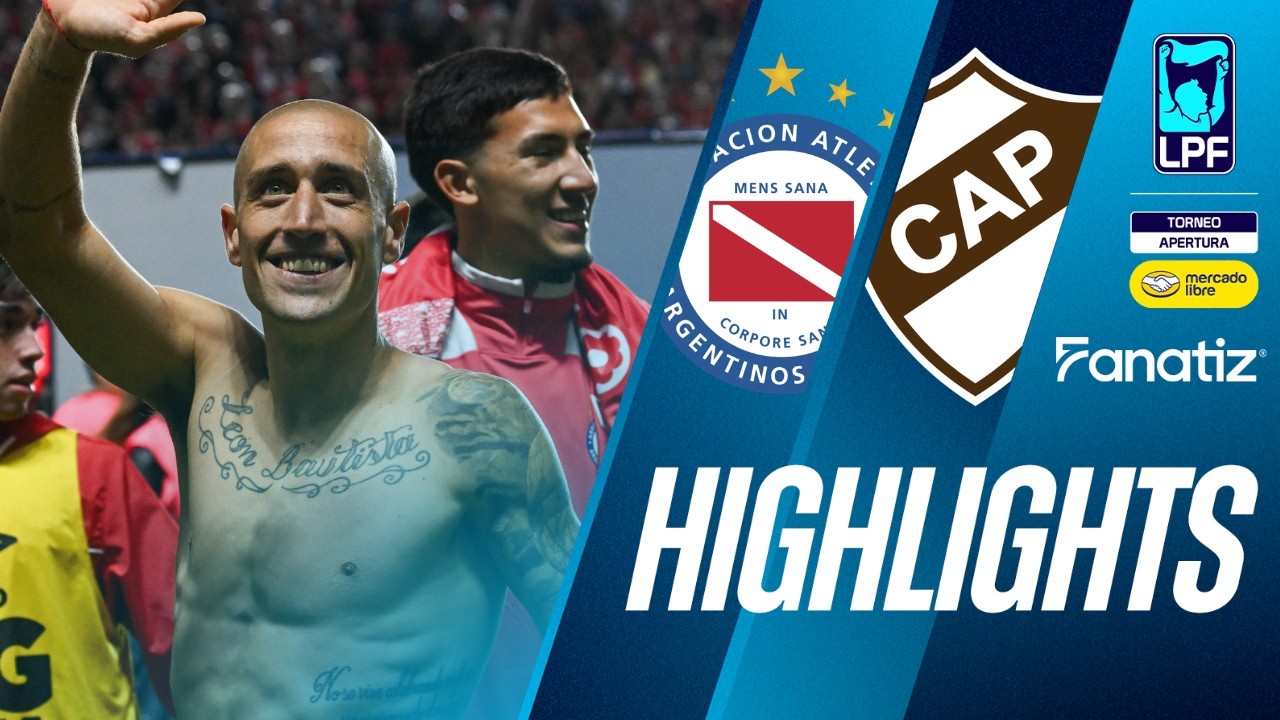 Argentinos Juniors 1 vs. 0 Platense - Game Highlights | #TorneoApertura2026