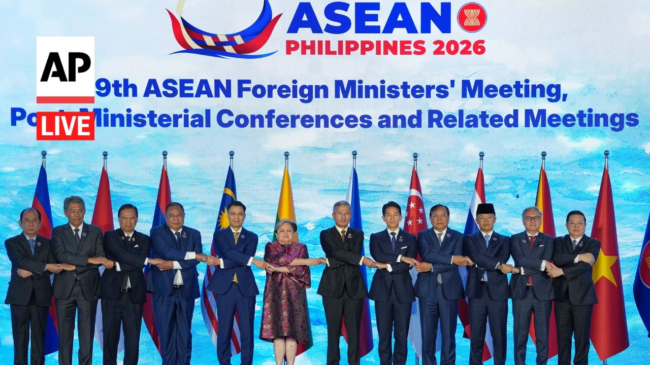 LIVE: ASEAN foreign ministers meet in the Philippines