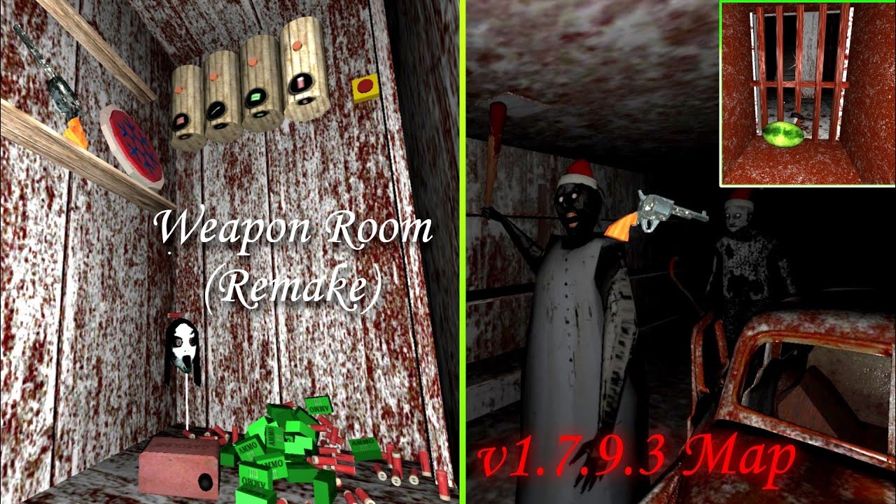 Granny Chapter One PC With Weapon Room (Remake) and v1.7.9.3 Map