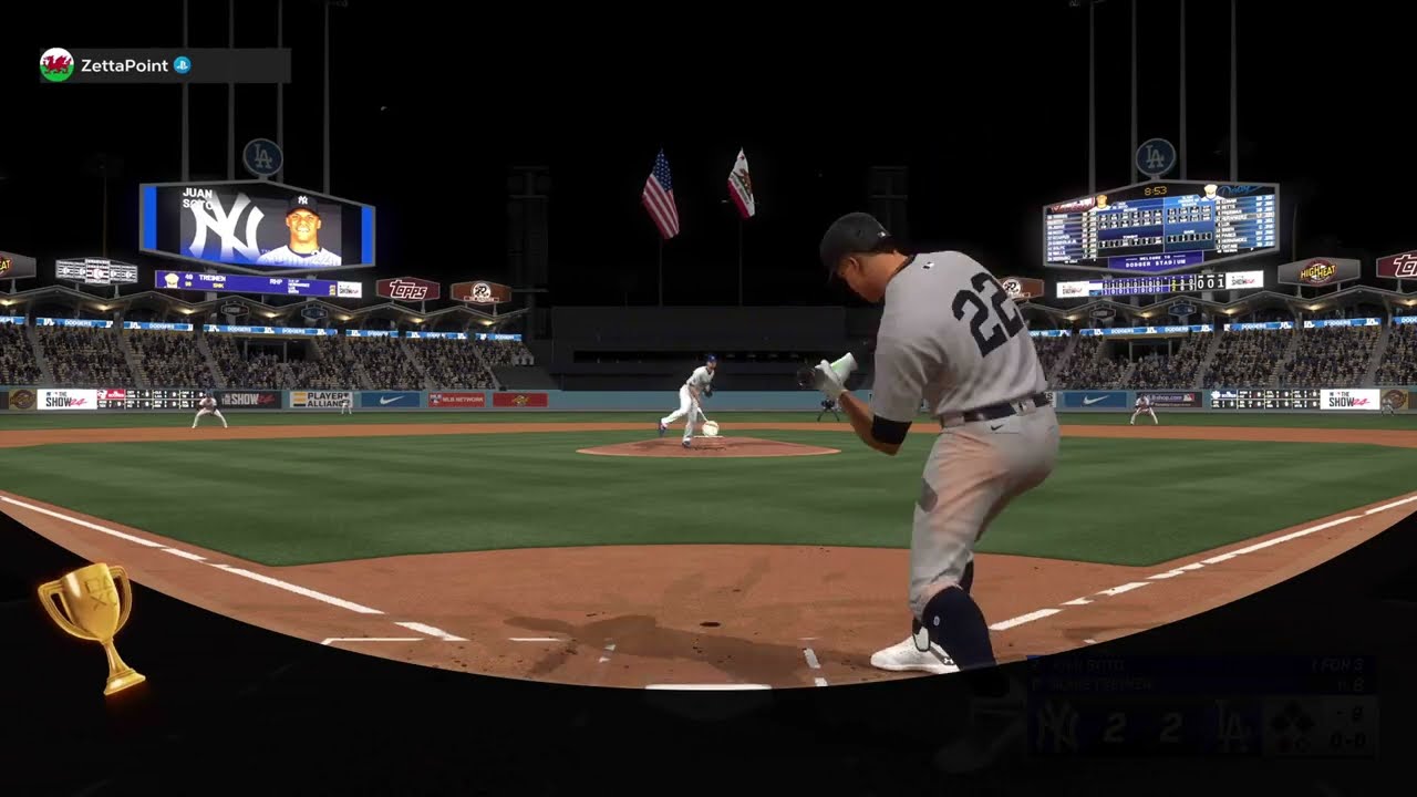 Juan Soto hits a home run against the Dodgers - MLB The Show 24 PSN: @ALeXPaYoLA